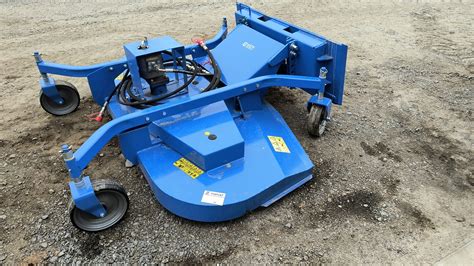 skid steer finish mower for sale|mowing attachment for skid steer.